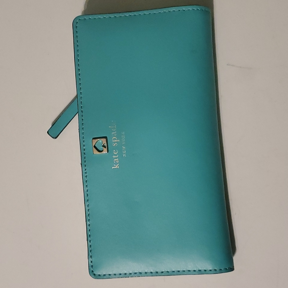 Kate spade teal wallet